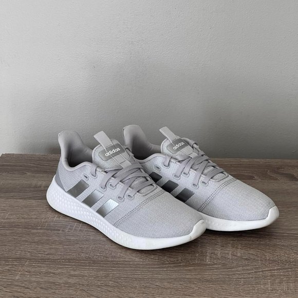 adidas Shoes - adidas Women's Puremotion Running Shoe, Grey/Silver/White, 8.5